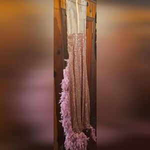 Sequin Rose Gold Gown